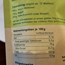 Lade das Bild in den Galerie-Viewer, Veggie Waffelmix 500g