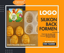 Lade das Bild in den Galerie-Viewer, Individuelle Silikonformen mit Logo – ab Stückzahl 1