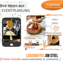 Lade das Bild in den Galerie-Viewer, Yammie Logowaffelmanufaktur