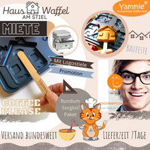 Lade das Bild in den Galerie-Viewer, Mietbacksystem Hauswaffel