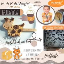 Lade das Bild in den Galerie-Viewer, Kuhwaffeleisen zur Miete