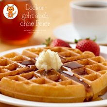 Lade das Bild in den Galerie-Viewer, Zaubermix Waffelbackmischung- nur mit Öl und Wasser zubereitet