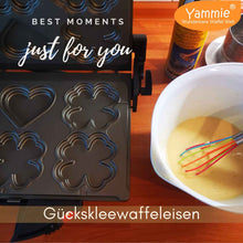 Lade das Bild in den Galerie-Viewer, Glücksklee-Waffeleisen kaufen | Yammie
