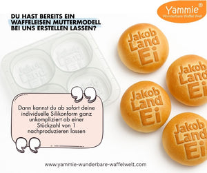 Individuelle Silikonformen mit Logo – ab Stückzahl 1